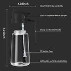 Oil Sprayer and Dispenser Bottle