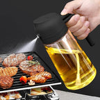 Oil Sprayer and Dispenser Bottle