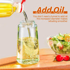 Oil Sprayer and Dispenser Bottle