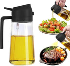 Oil Sprayer and Dispenser Bottle