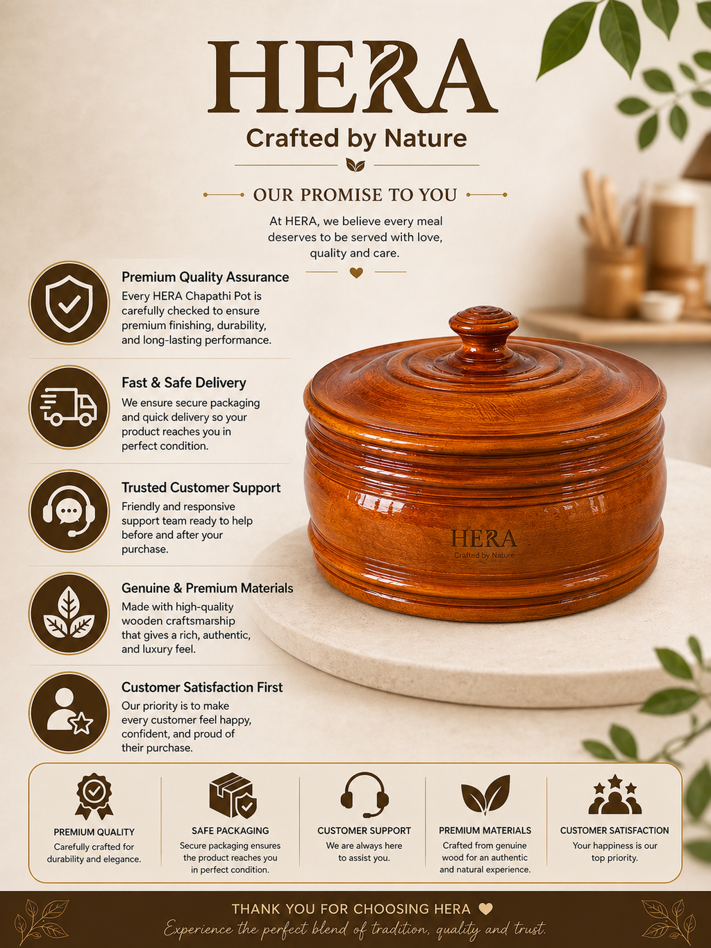 Hera Chapati Pot