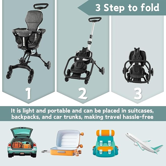 Baby Stroller/Pram for 0-3 Years