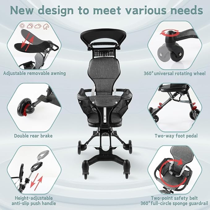 Baby Stroller/Pram for 0-3 Years