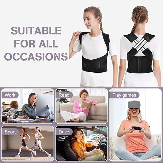 Back Straight And Shoulder Support Belt